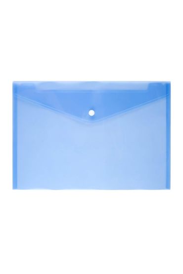 Lotte Çıtçıtlı Dosya A4 Mavi 24'lü Poşet