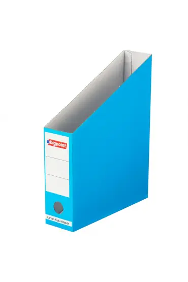 Bigpoint Karton Kutu Klasör Mavi 6'lı Paket
