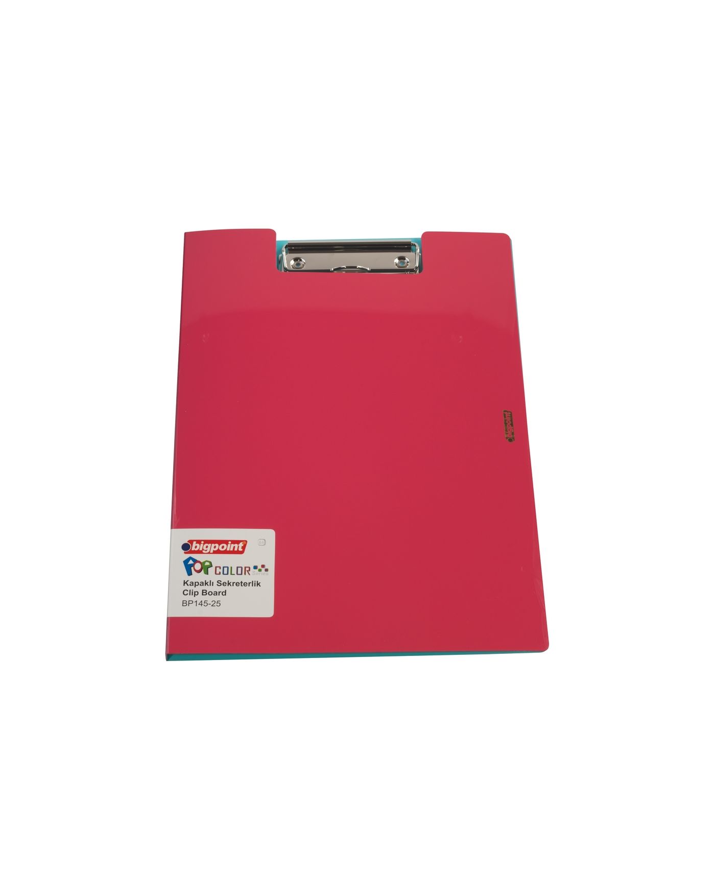 Bigpoint Sekreterlik Kapaklı Pop Serisi Kırmızı-Turkuaz