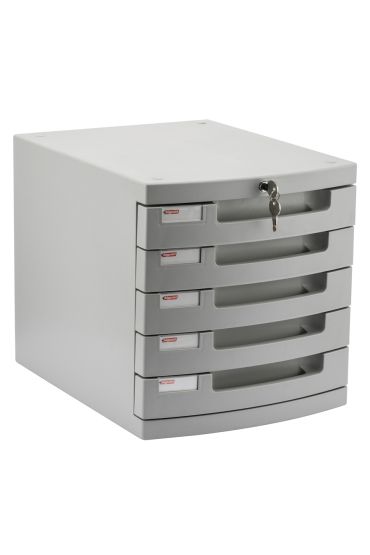 Bigpoint Çekmeceli Evrak Rafı Kilitli 5'li