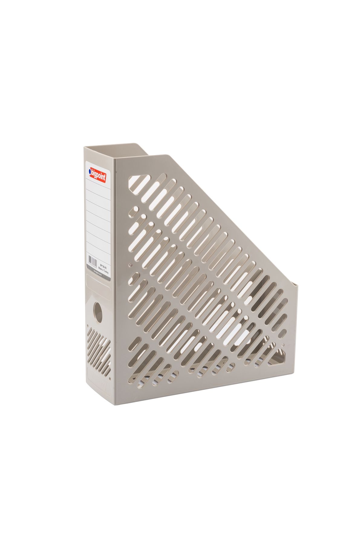 Bigpoint Plastik Kutu Klasör Gri