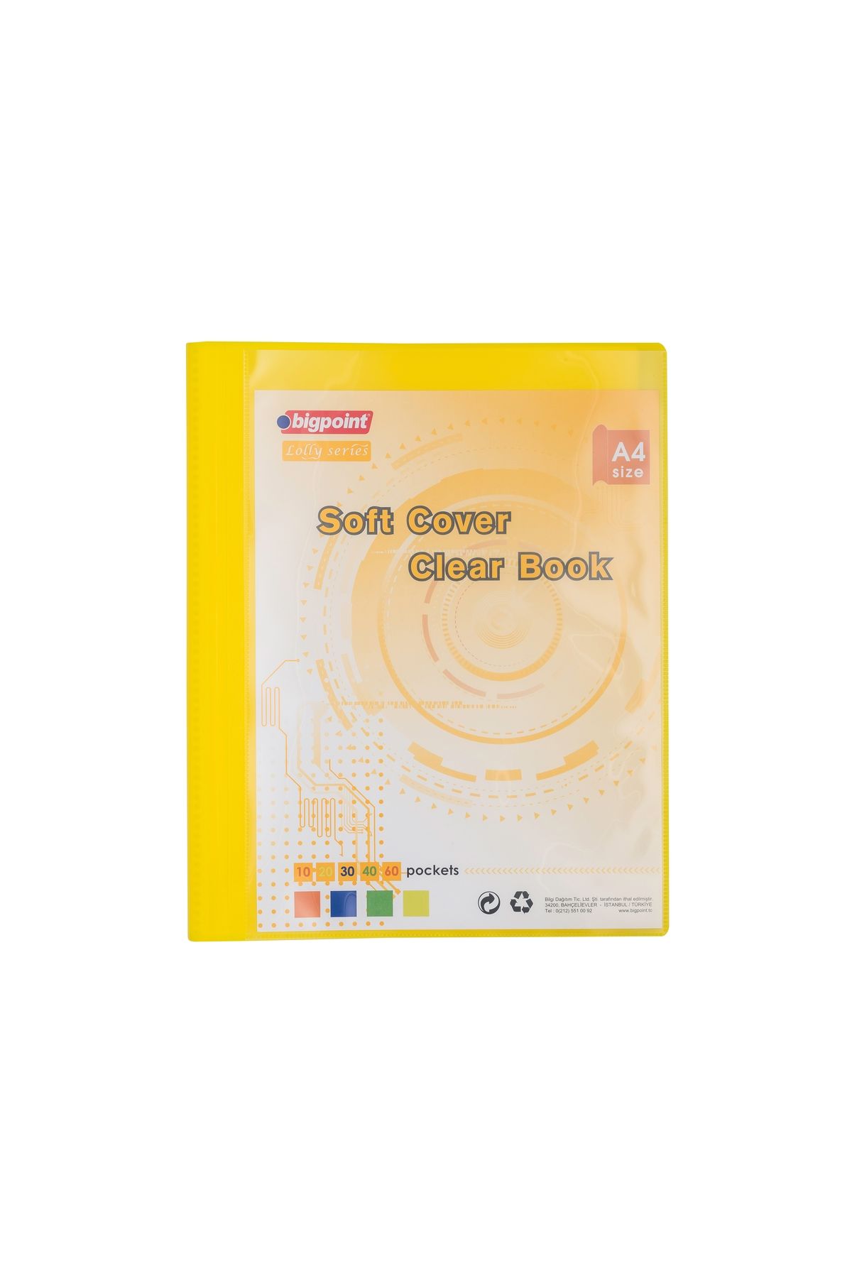 Bigpoint Lolly Serisi Soft Sunum Dosyası Cepli 20'li Sarı