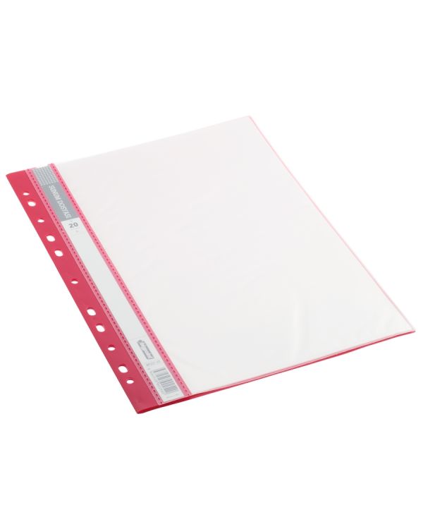 Bigpoint Klasör İçin Sunum Dosyası 20 Yaprak Kırmızı 5'li Paket