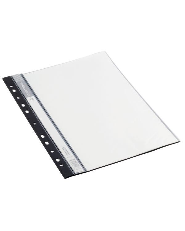 Bigpoint Klasör İçin Sunum Dosyası 20 Yaprak Siyah 5'li Paket