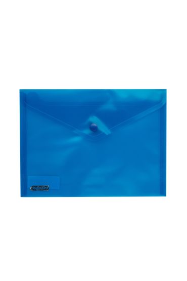 Bigpoint Çıtçıtlı Dosya A5 Mavi 12'li Poşet
