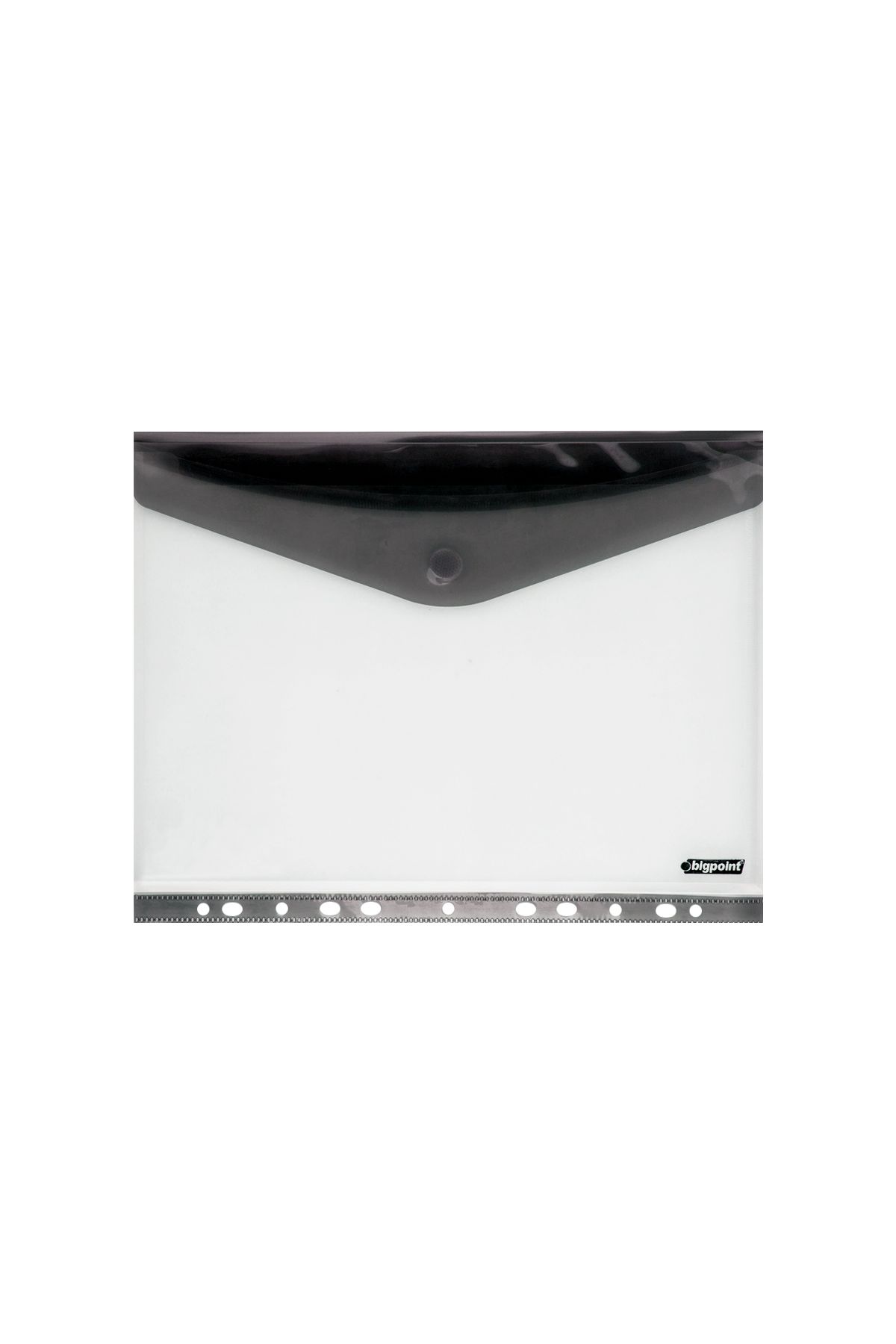 Bigpoint 11 Delikli Yan Cırtlı Dosya A4 Dumanlı 12'li Poşet