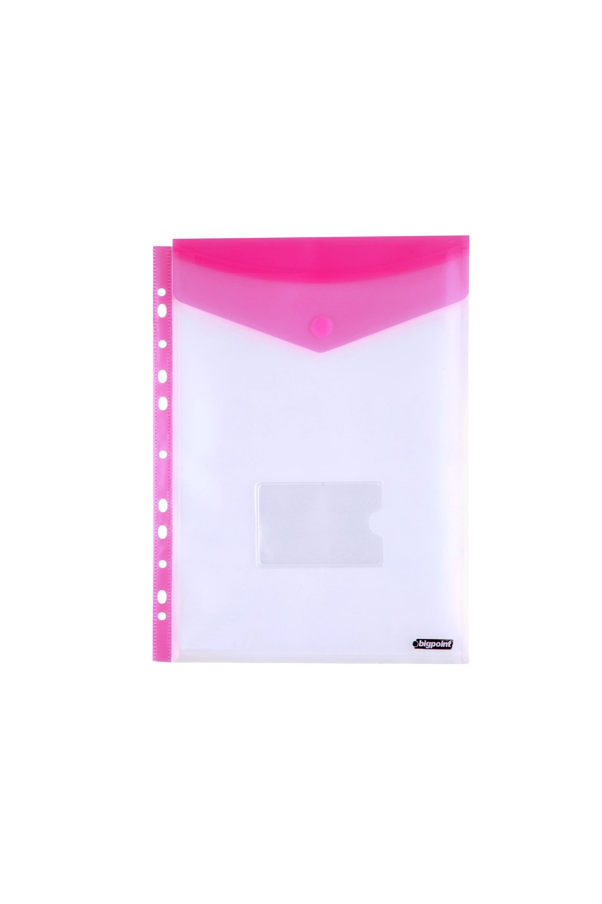 Bigpoint 11 Delikli Dik Cırtlı Dosya A4 Kırmızı 12'li Poşet