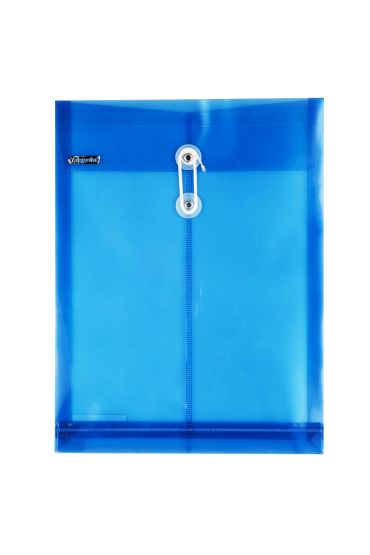 Bigpoint Döküman Dosyası İpli A4 Mavi 10'lu Poşet