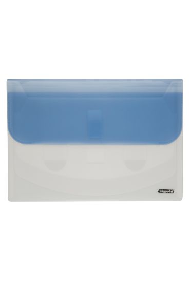 Bigpoint Kademeli Dosya 4 Cepli A4 Mavi