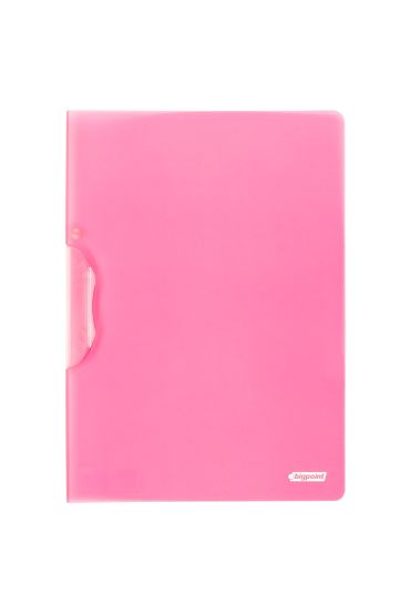 Bigpoint Yandan Sıkıştırmalı Dosya A4 Kırmızı