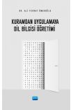 Kuramdan Uygulamaya Dil Bilgisi Öğretimi