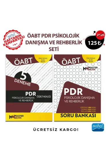 ÖABT PDR ÖĞRETMENLİĞİ SETİ