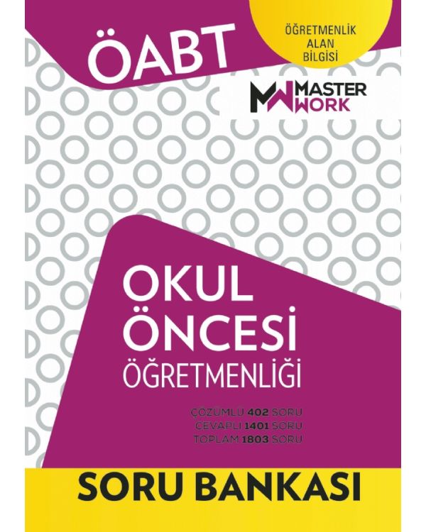 ÖABT - OKUL ÖNCESİ ÖĞRETMENLİĞİ - SORU BANKASI